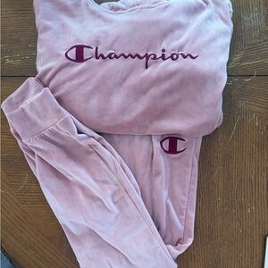 Champion Blush Velour Athleticwear